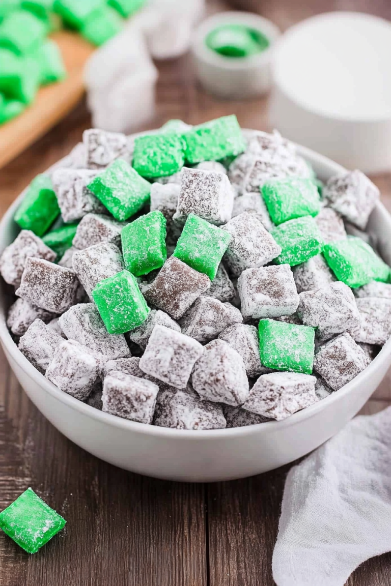 mint puppy chow