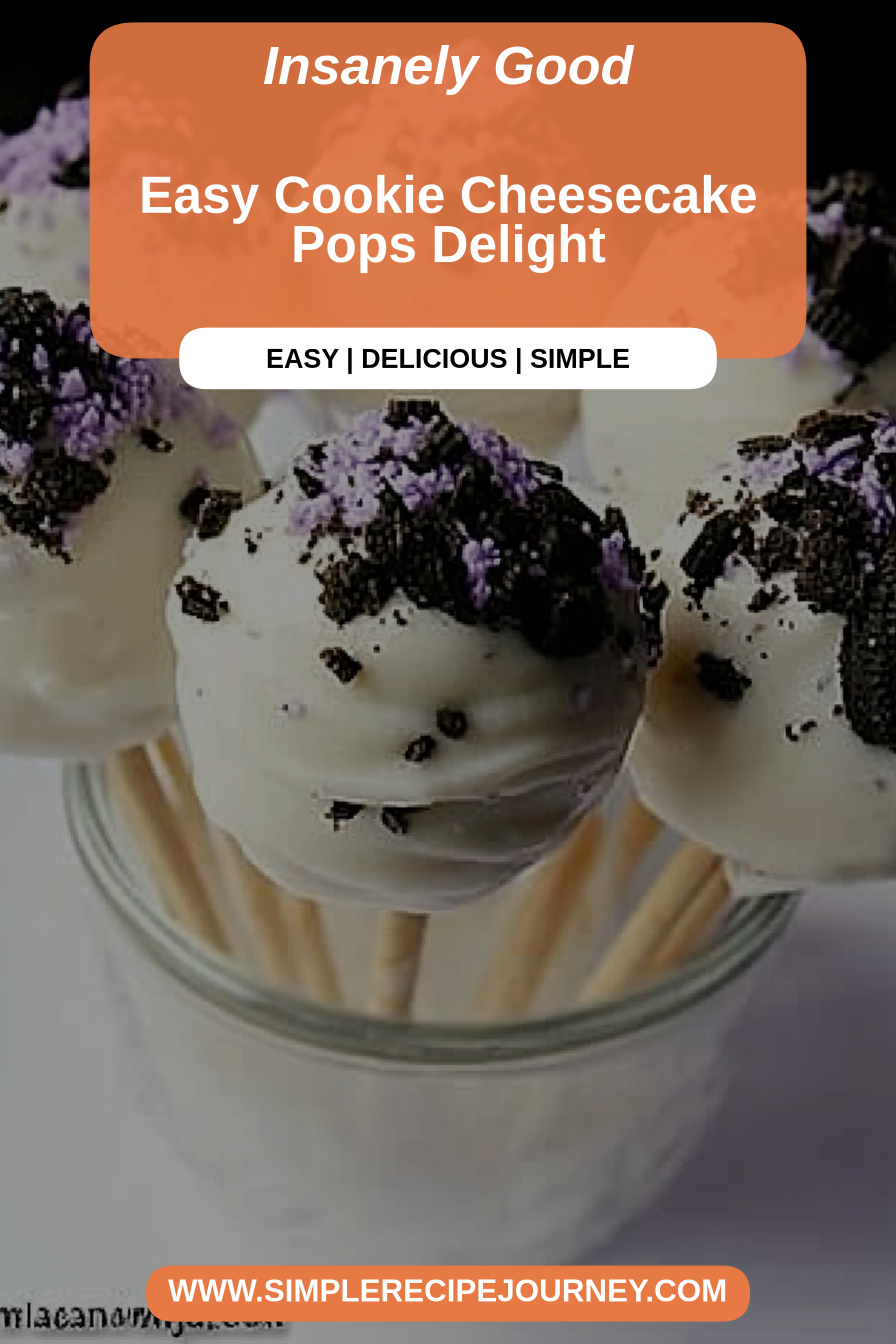 oreo cheesecake pops
