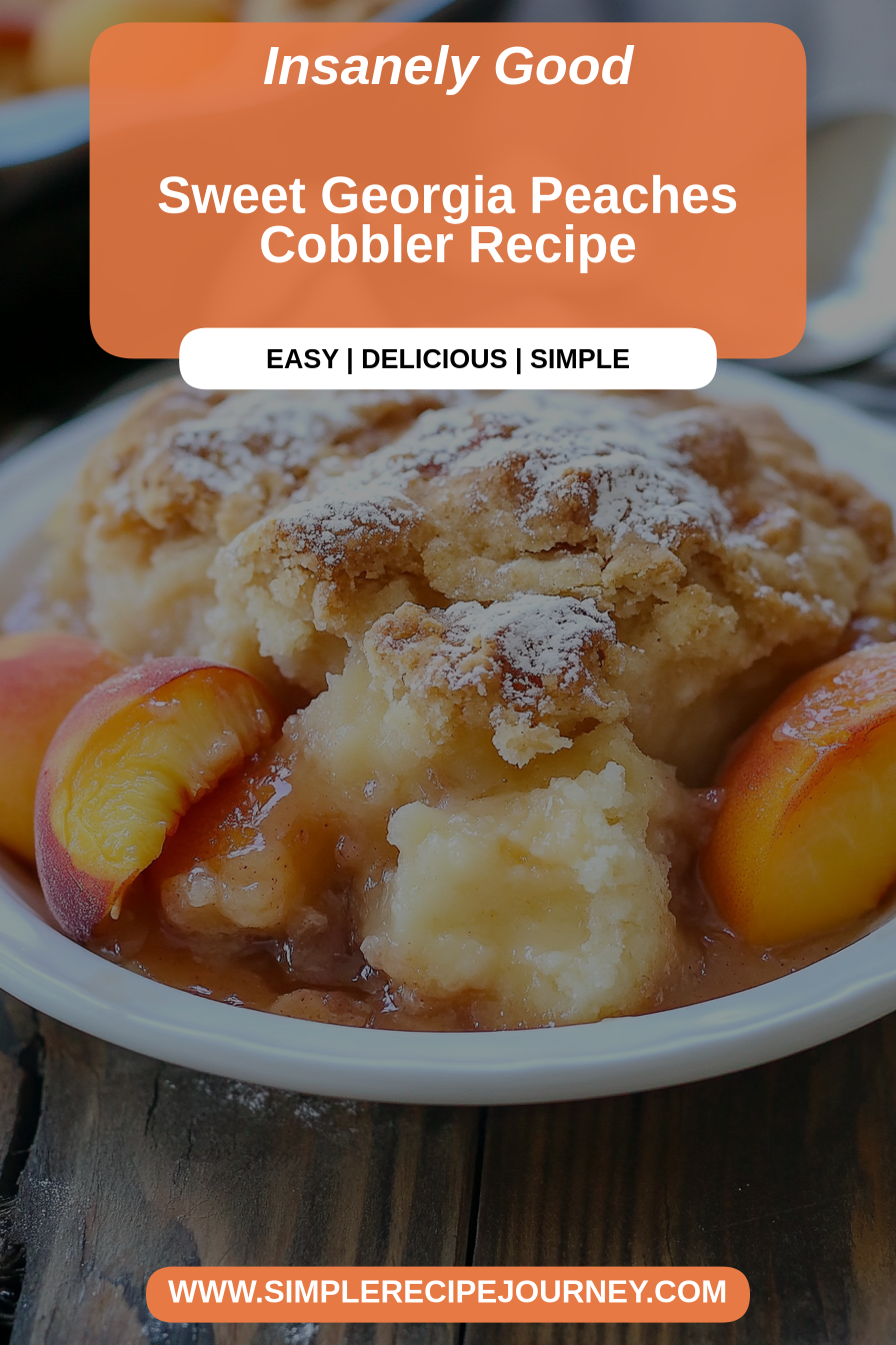peach cobbler
