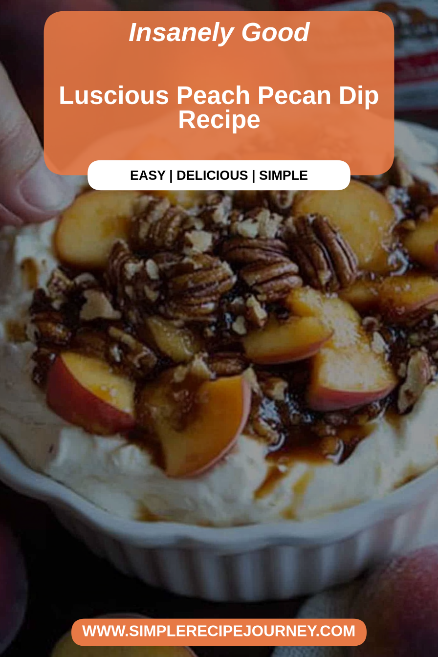 peach pecan dip