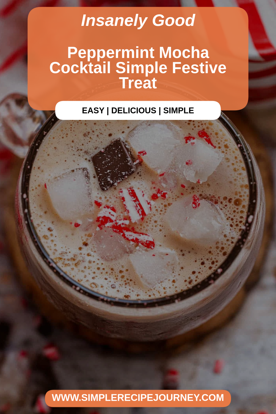 peppermint mocha cocktail