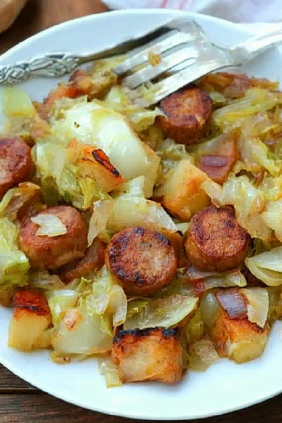 sausage cabbage skillet
