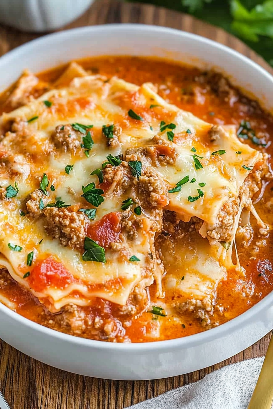 slow cooker lasagna