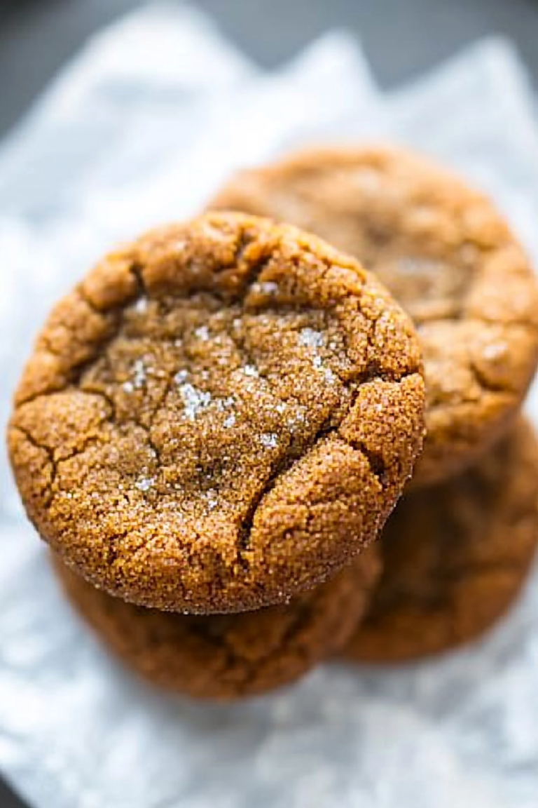 soft gingersnap cookie