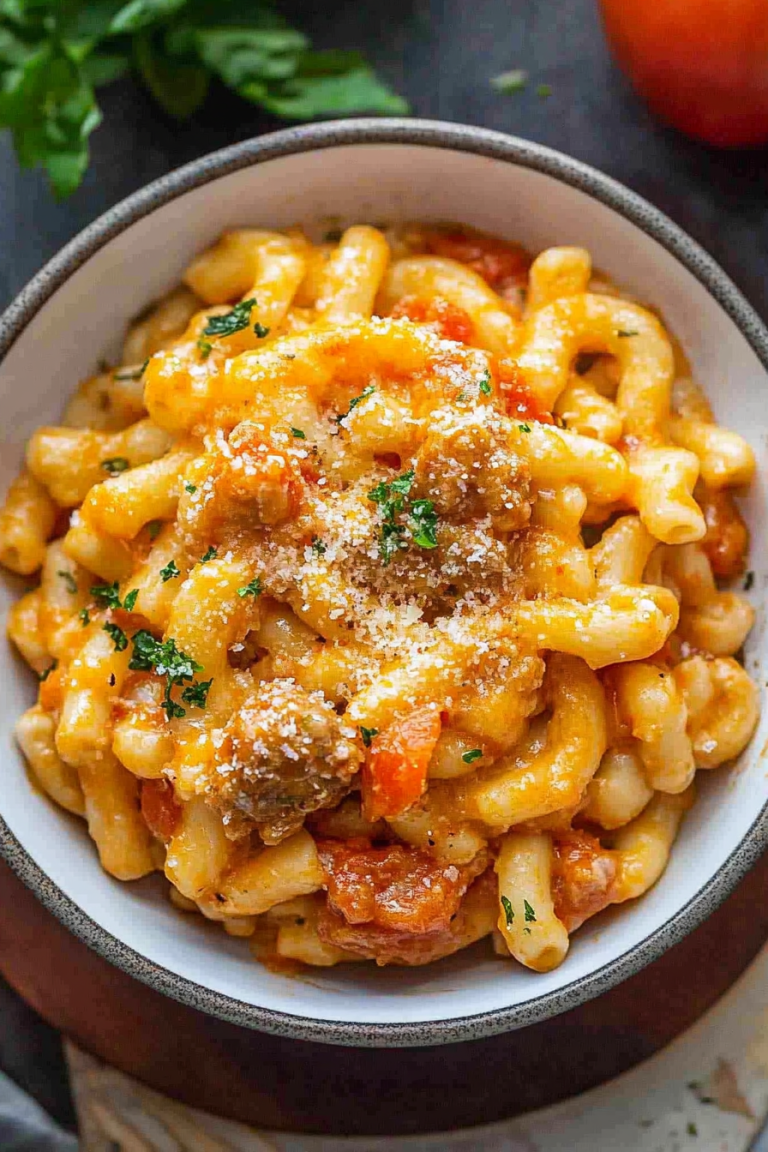 spicy sausage pasta