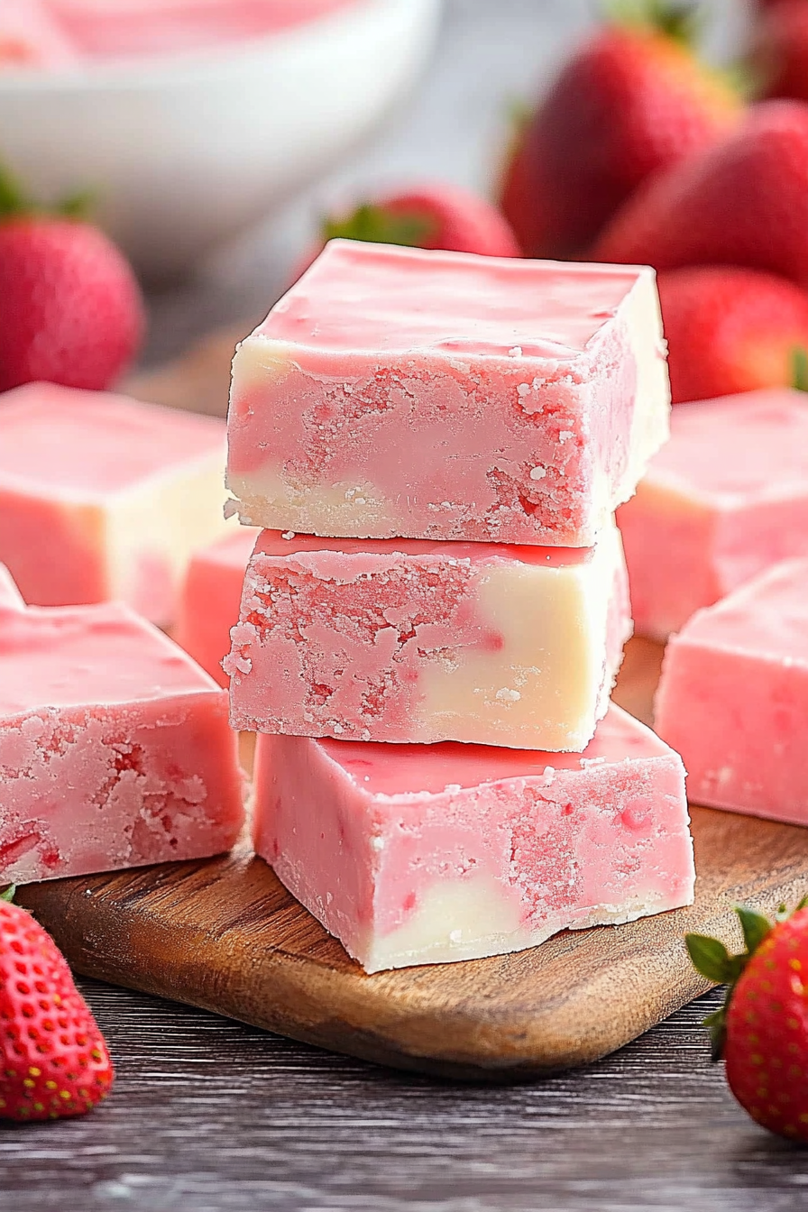 strawberry fudge recipe