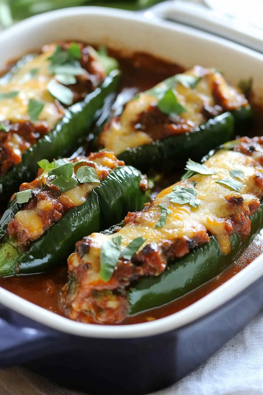 stuffed poblanos