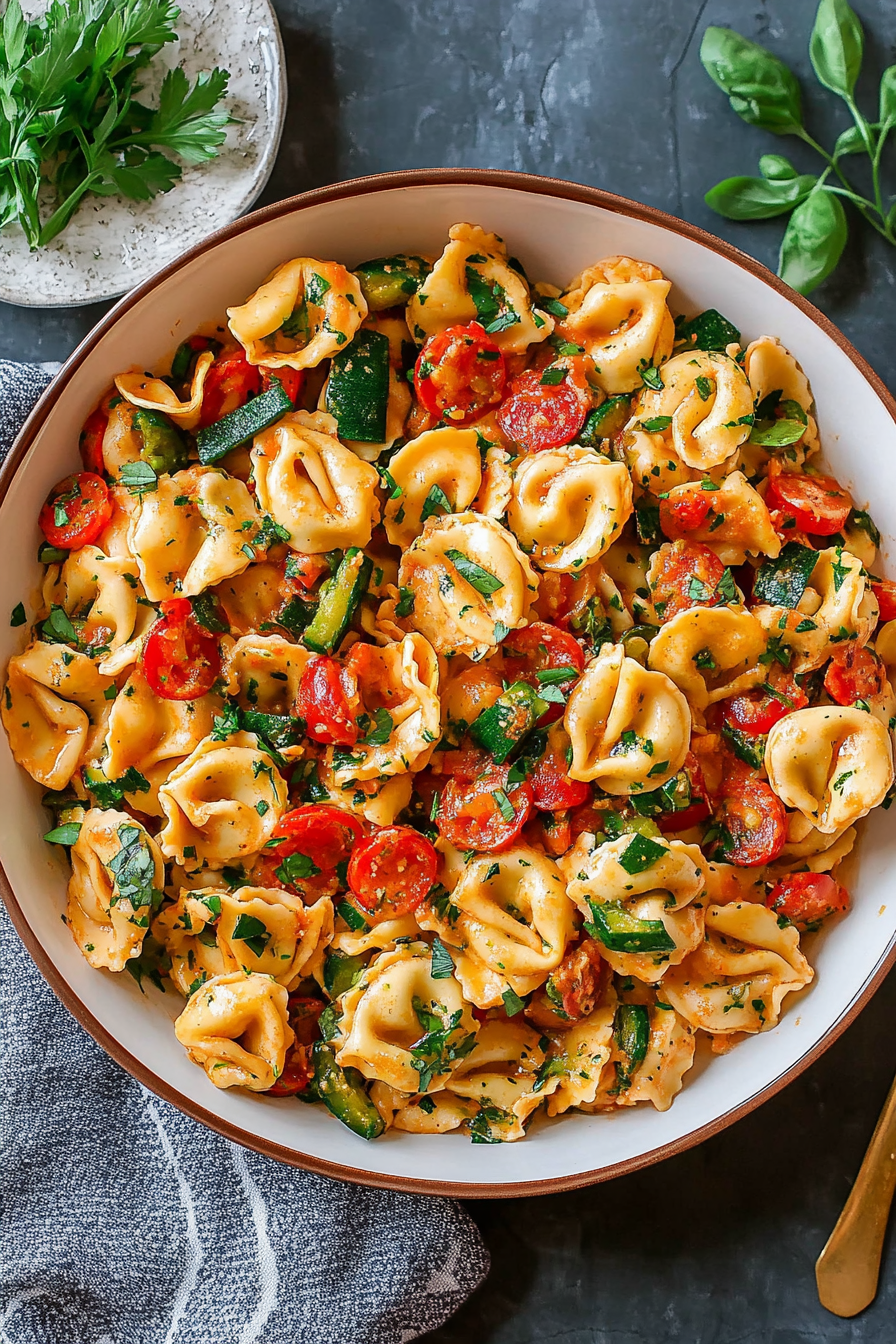 tortellini vegetable recipe