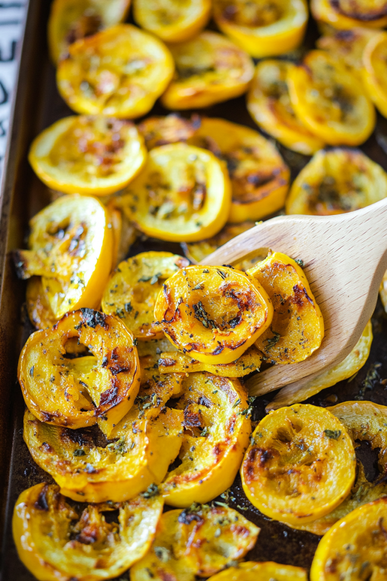 roasted yellow squash recipe