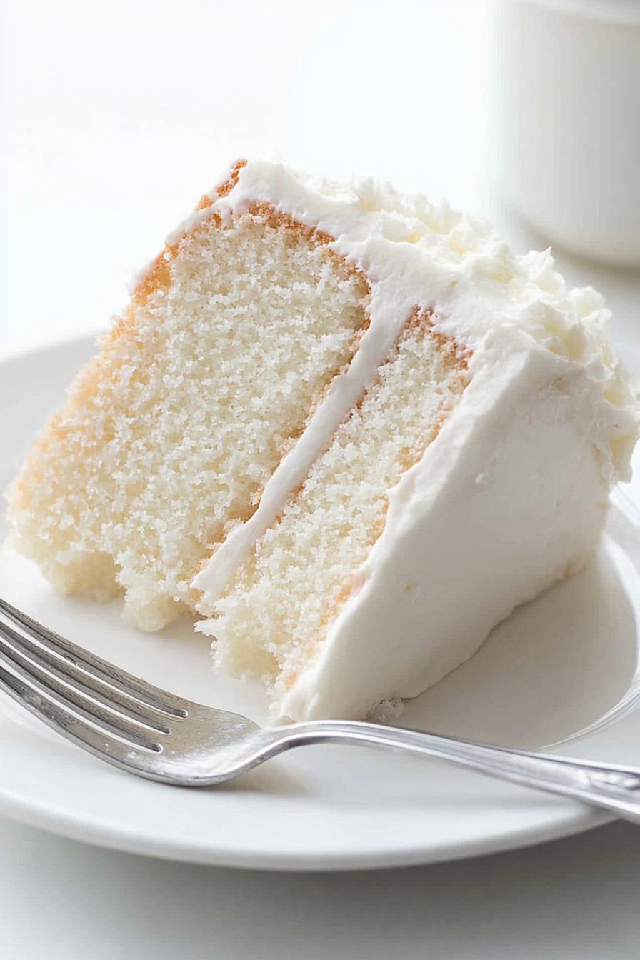 white cake