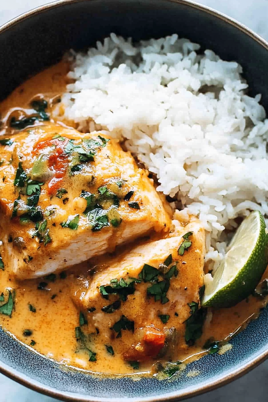 Coconut Curry Salmon