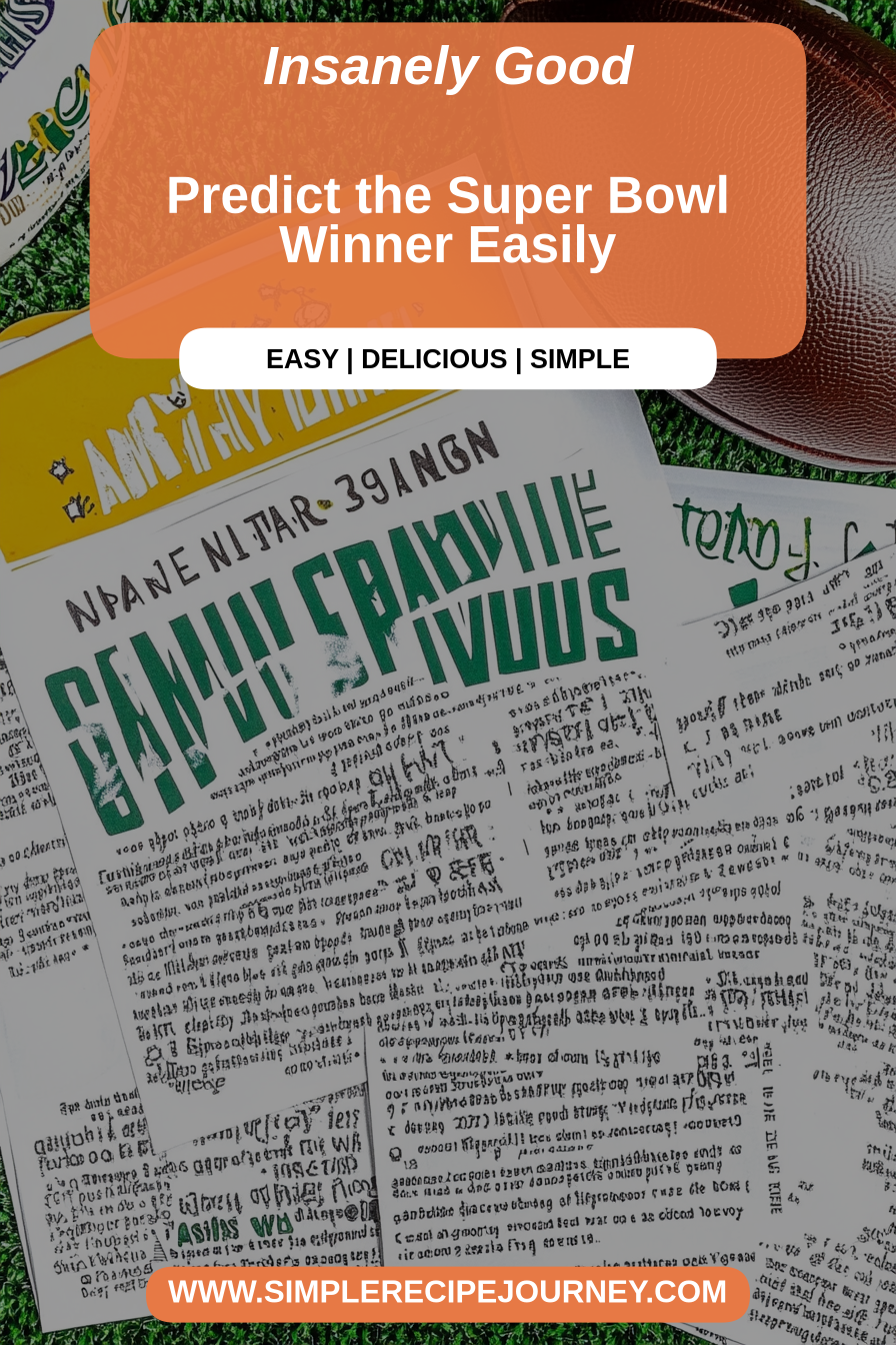 Super Bowl guessing game