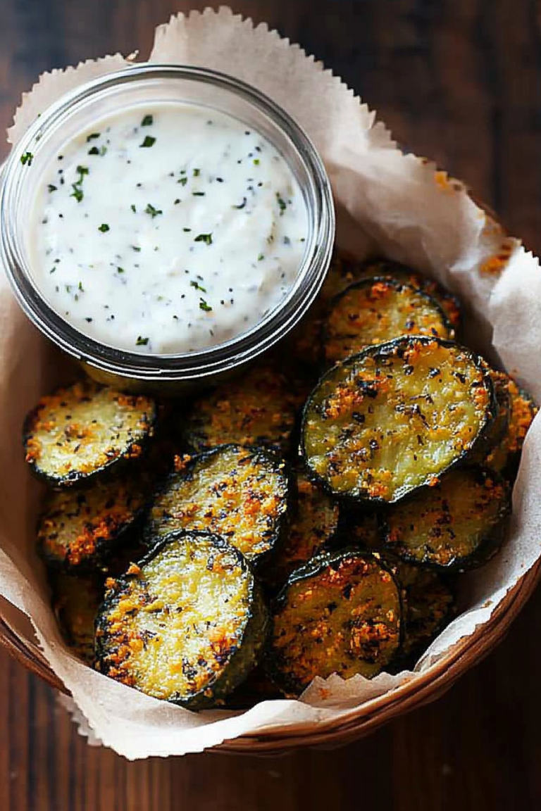 baked pickles