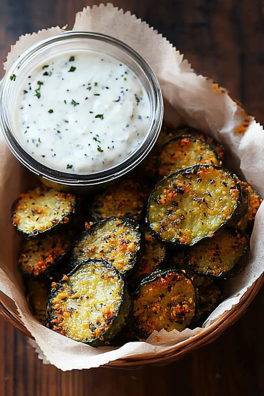 baked pickles
