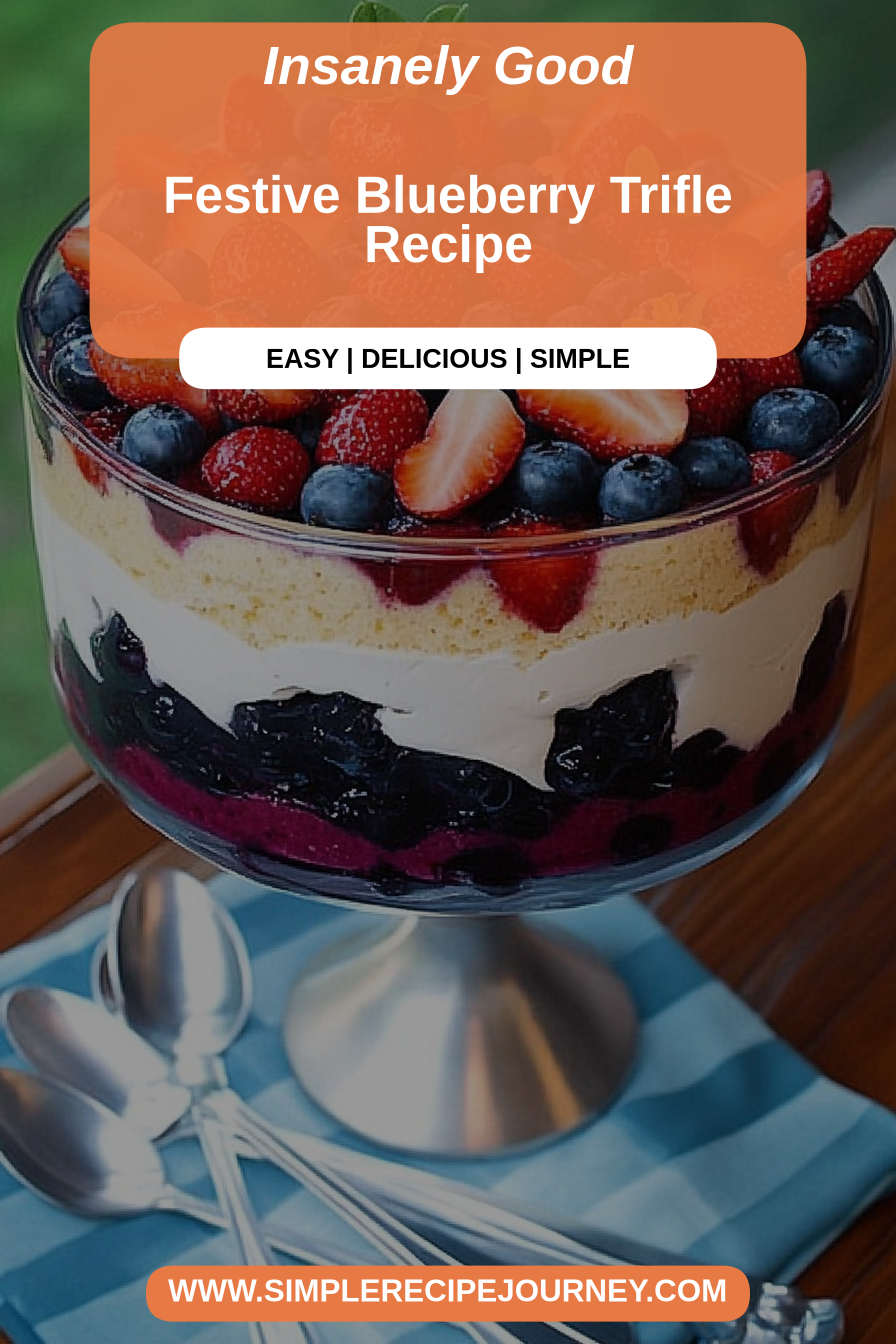 blueberry trifle