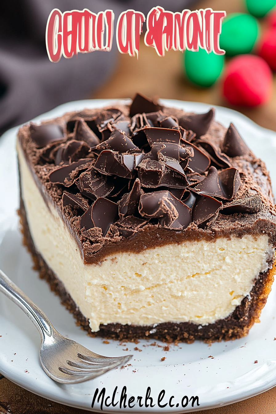 chocolate cheesecake