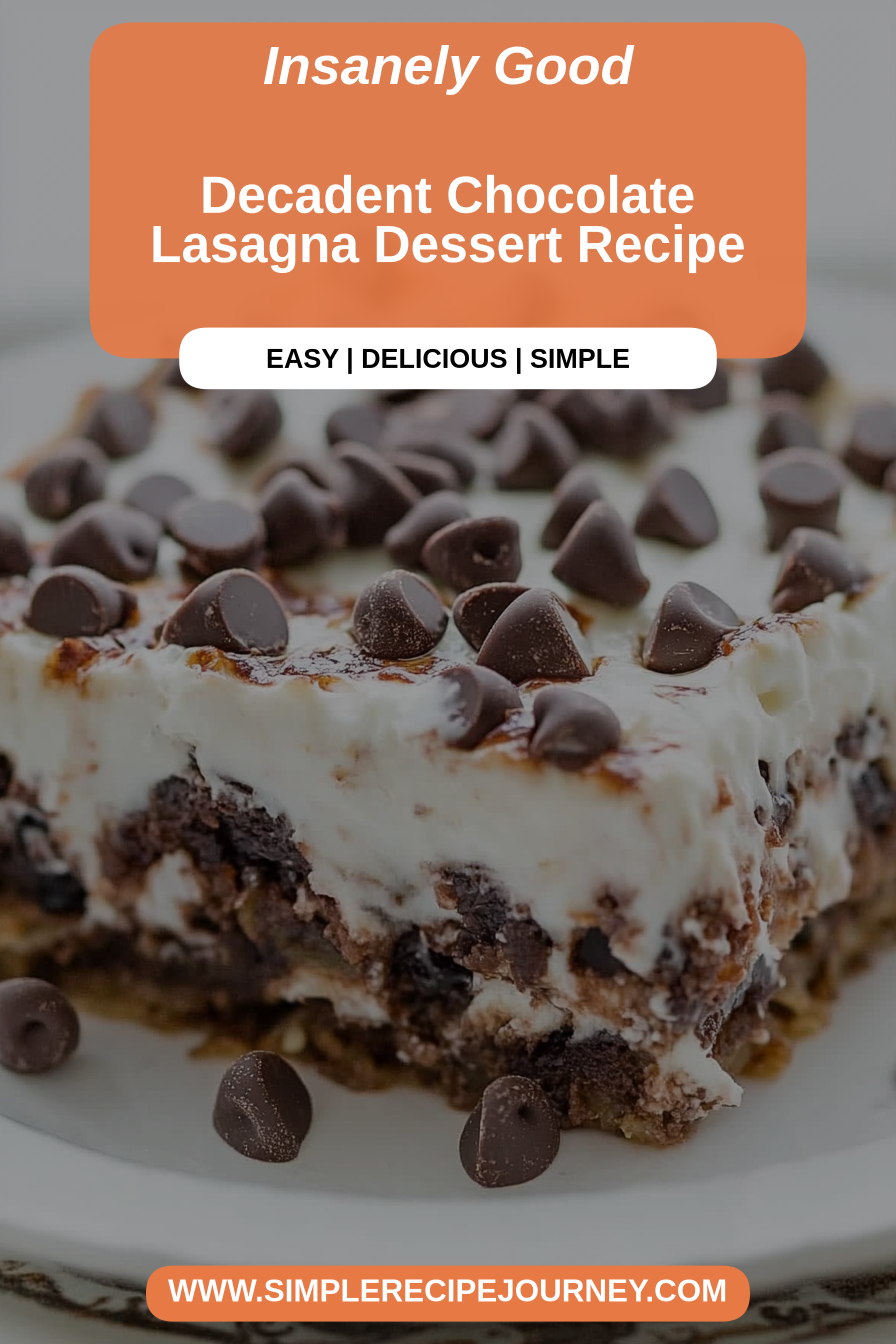 chocolate lasagna