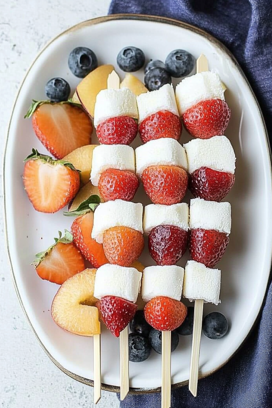 fruit skewers
