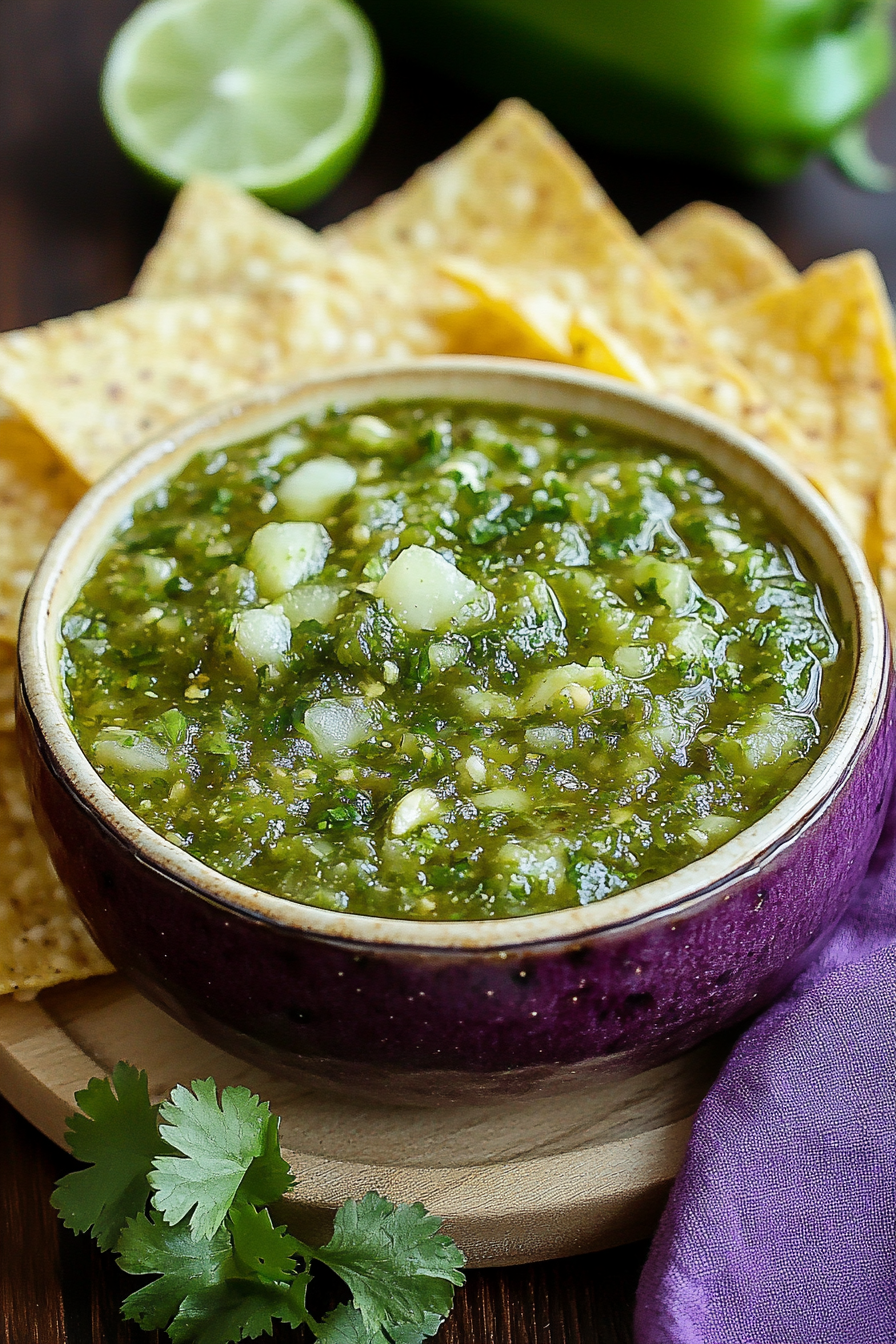 green salsa