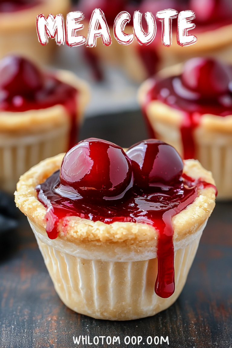 Cherry Pie Cups