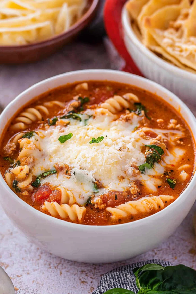 Lasagna Soup