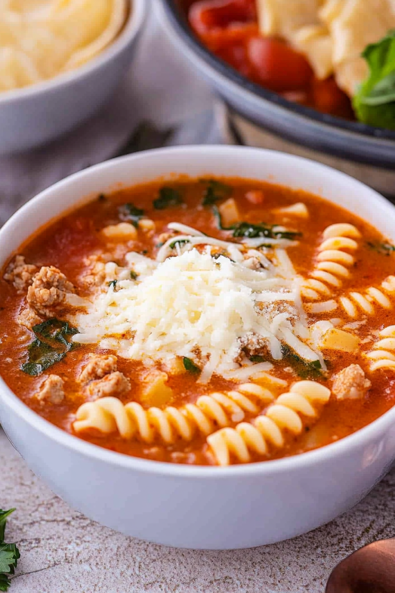 Lasagna Soup