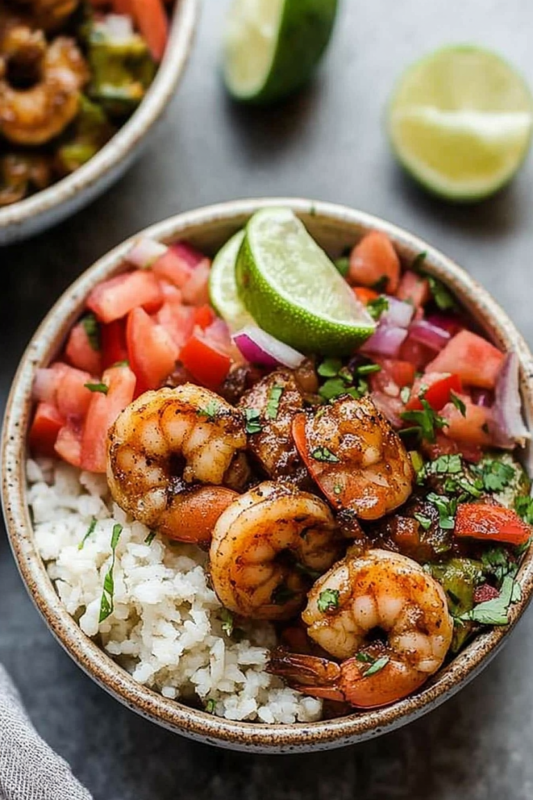 Shrimp Fajita Bowls