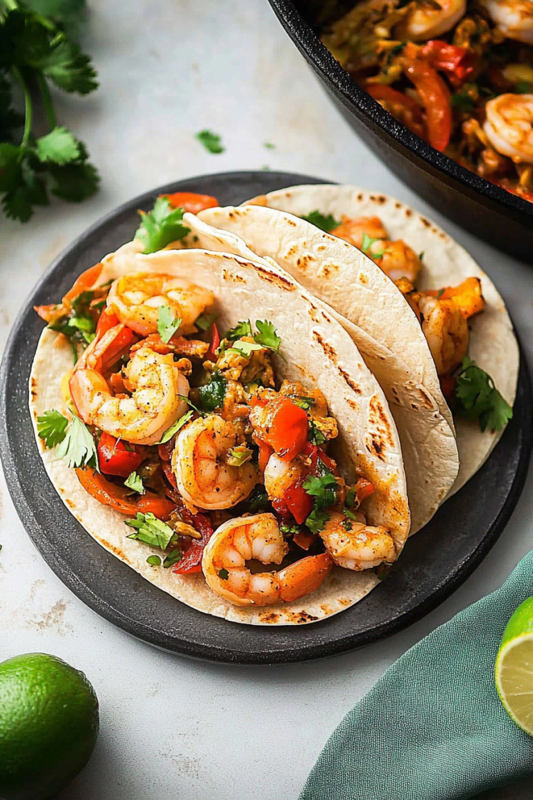 Shrimp Fajitas