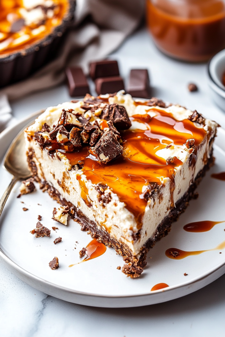 Snickers pie