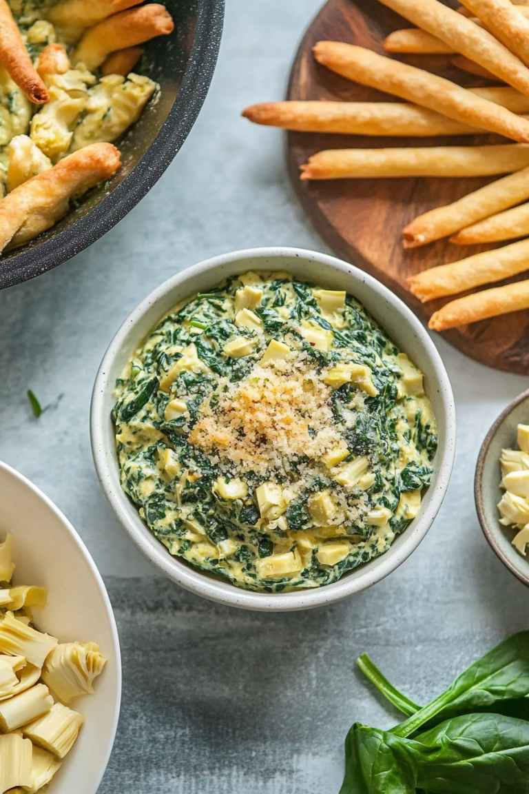 Spinach artichoke dip