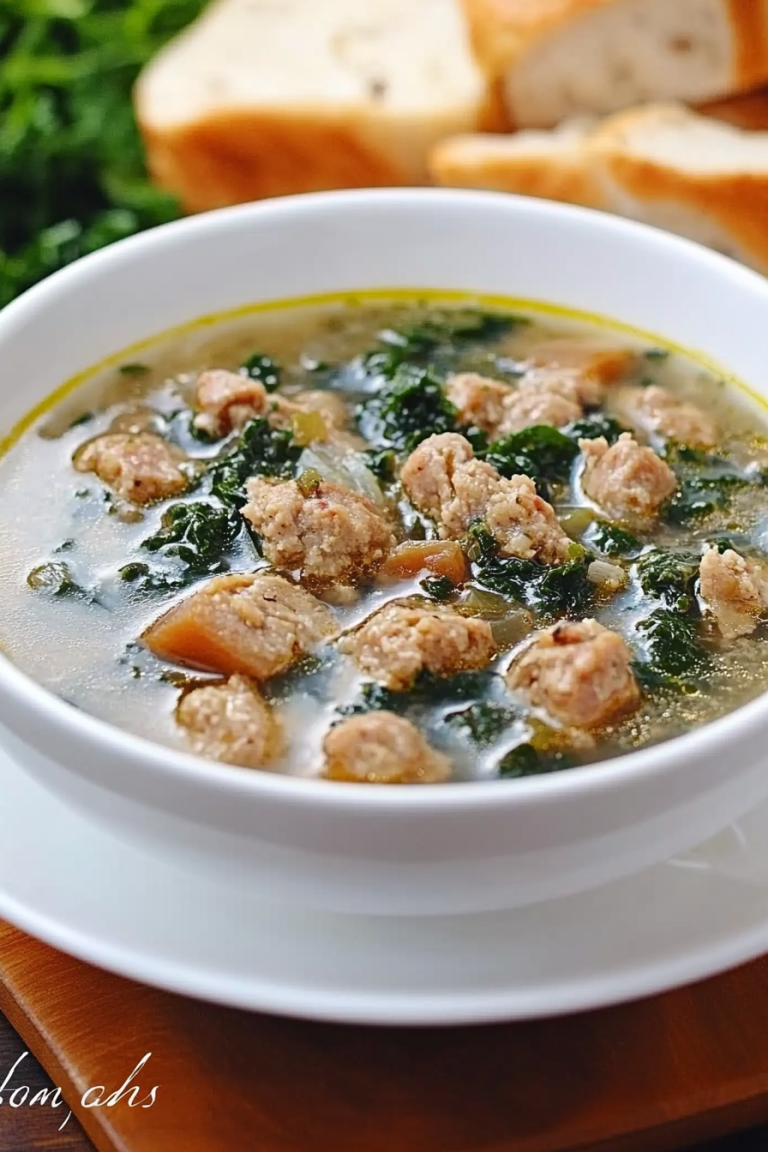 Turkey Sausage Soup