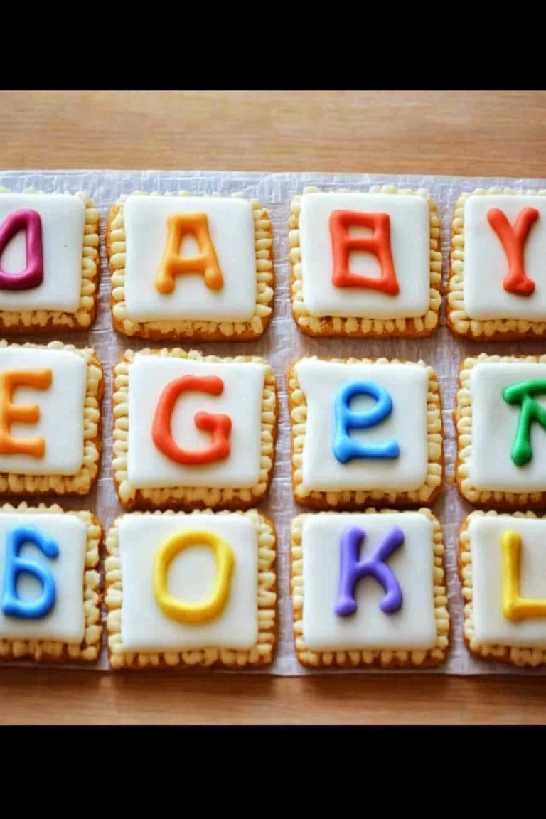 alphabet cookies
