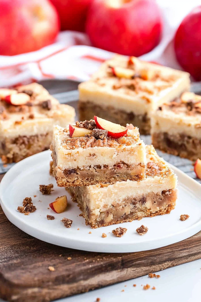 apple blondies