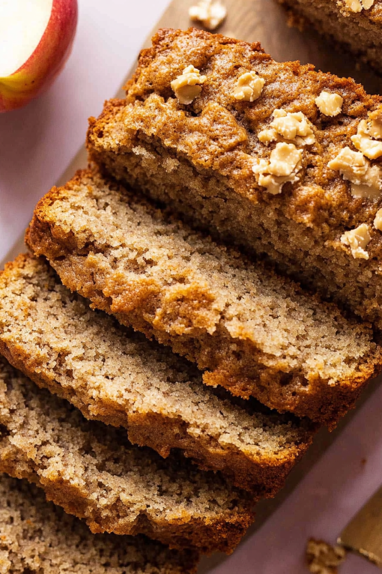 apple peanut butter bread