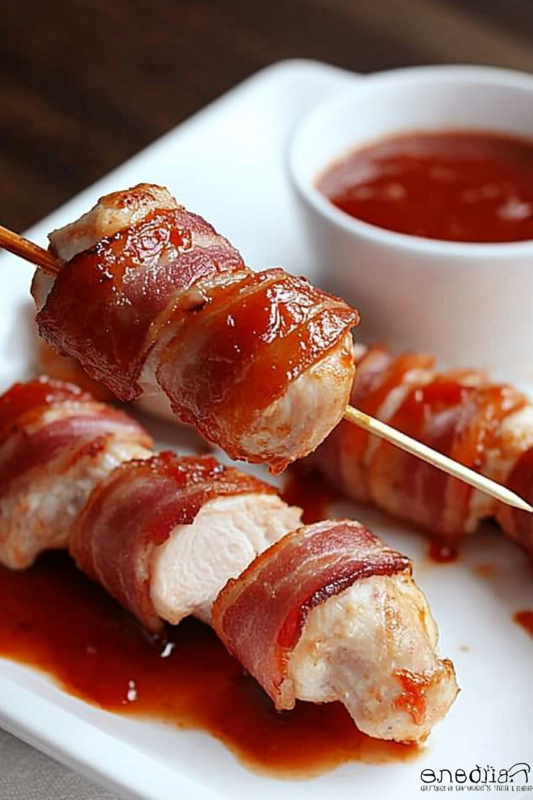 bacon wrapped chicken