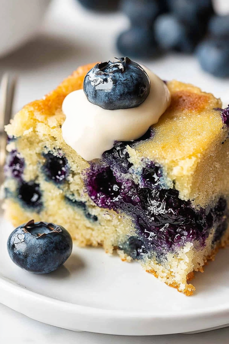 blueberry cake