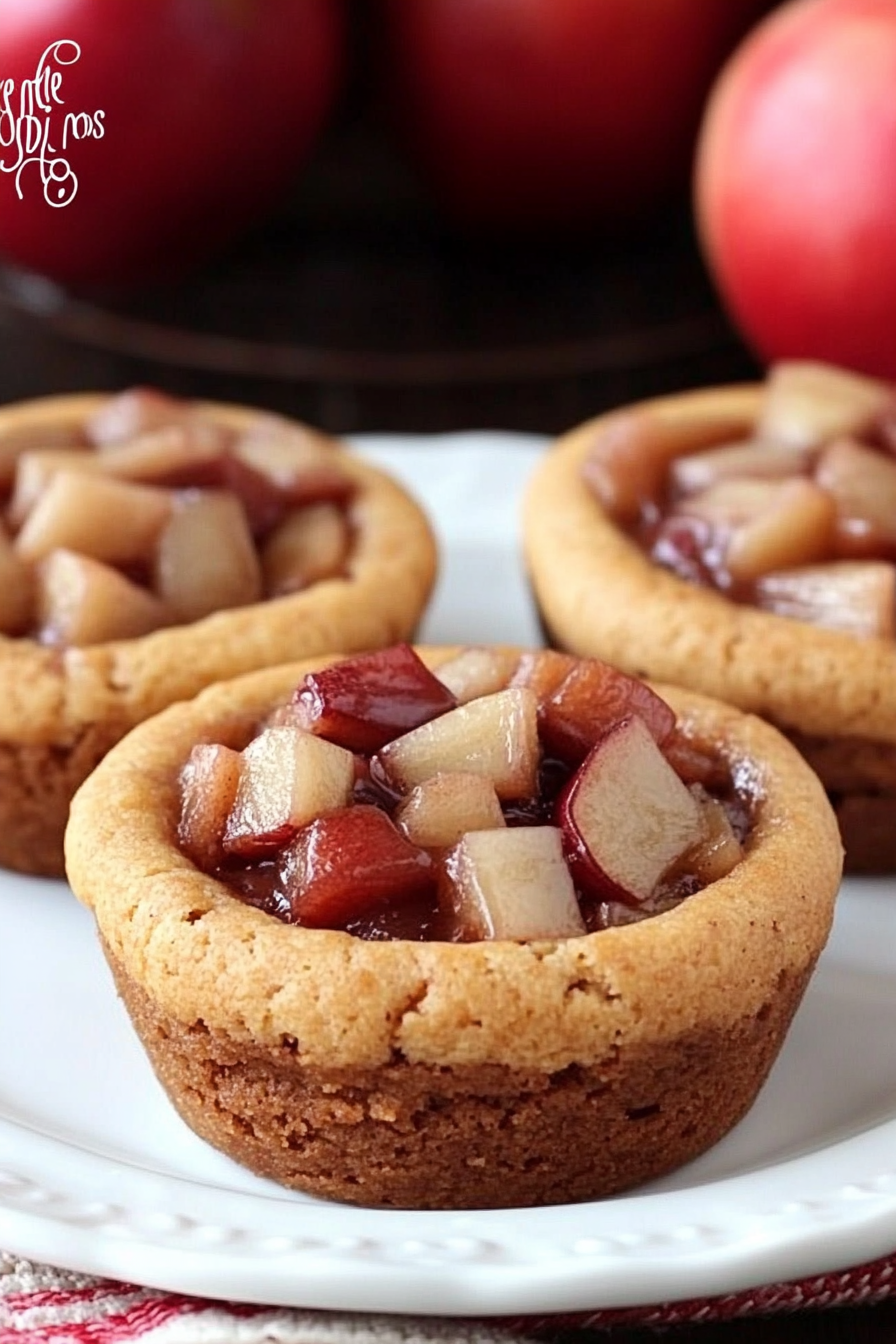 caramel apple cookies