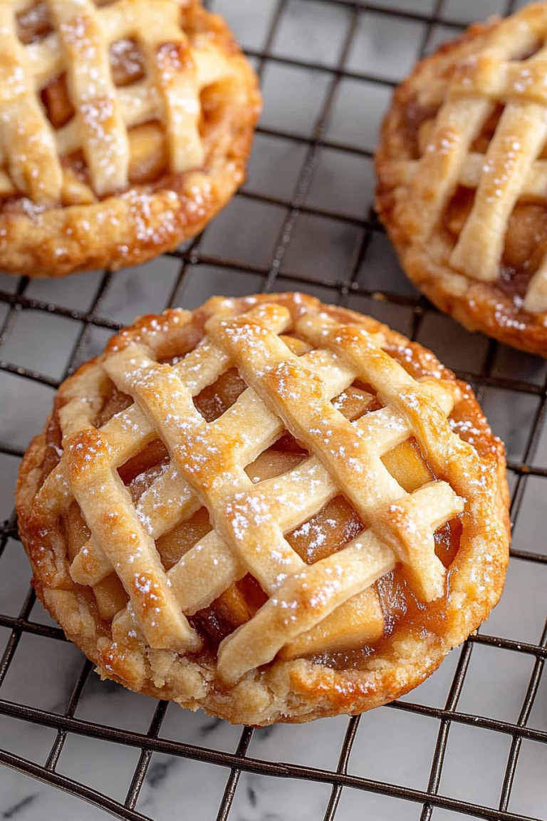 caramel apple pie cookies