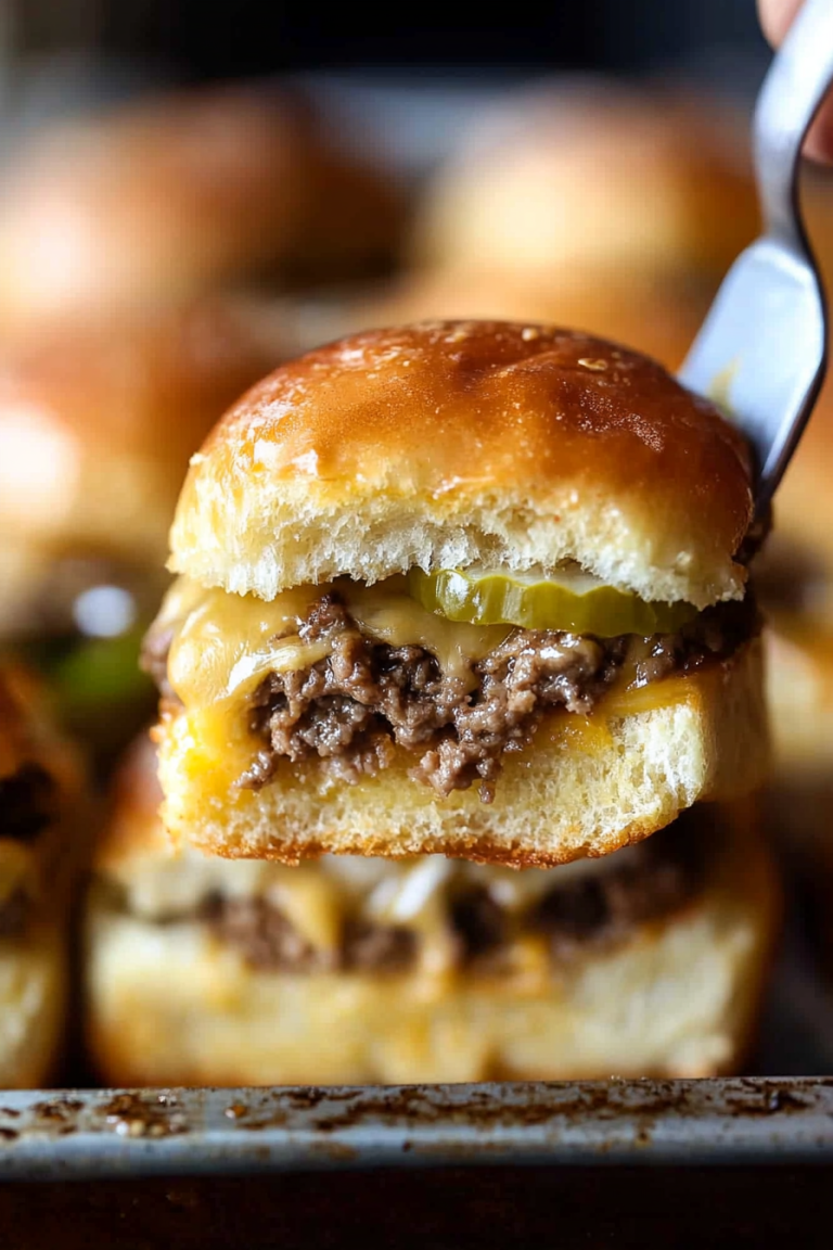cheeseburger sliders