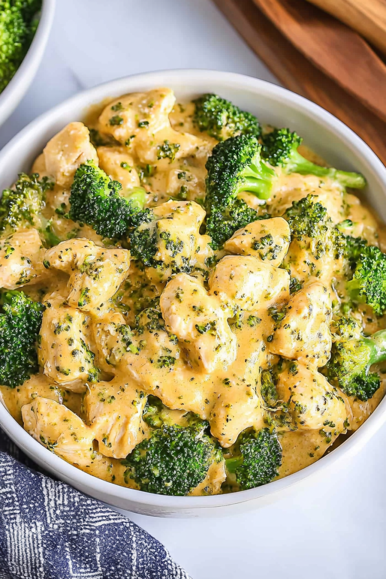 cheesy chicken broccoli