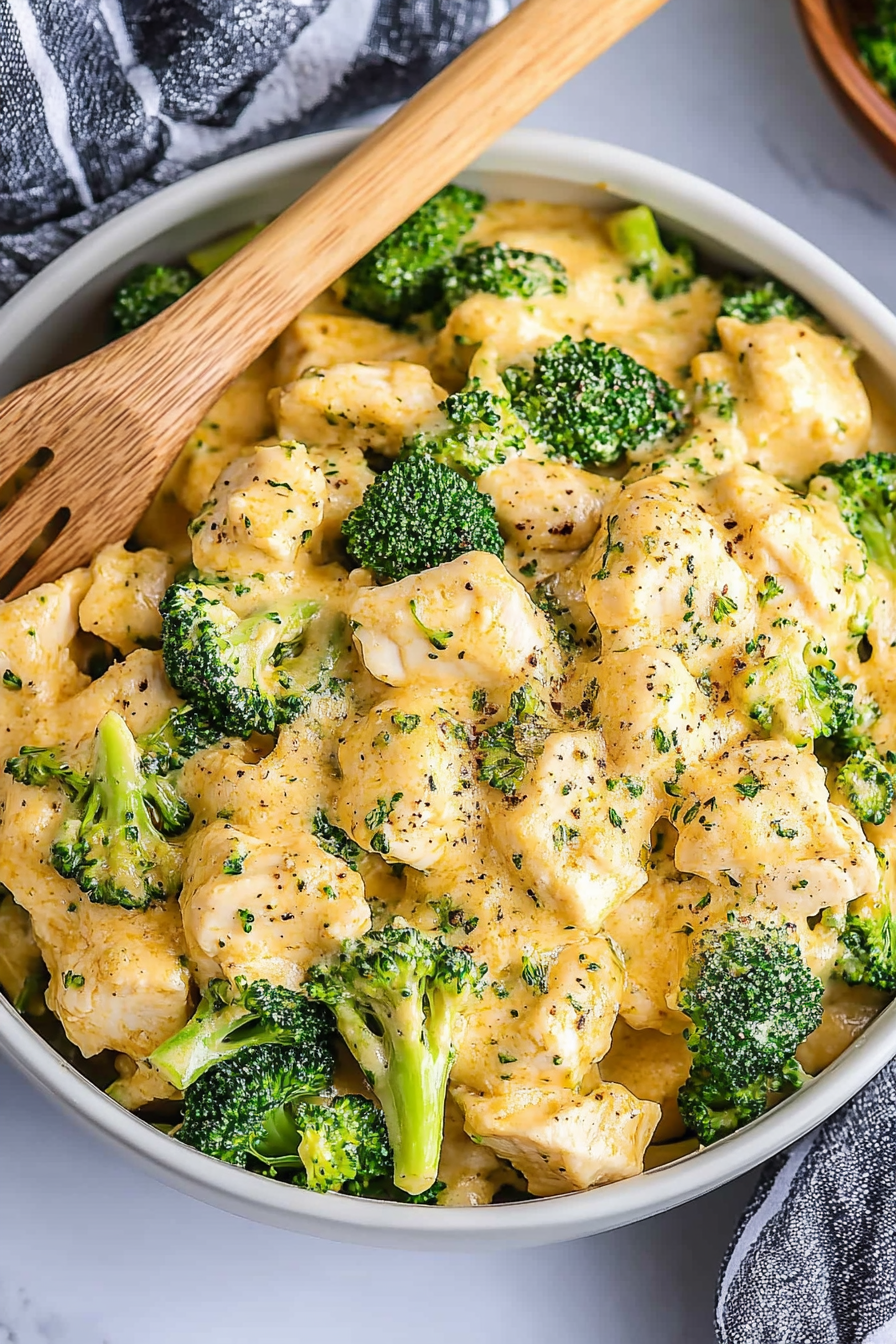 cheesy chicken broccoli