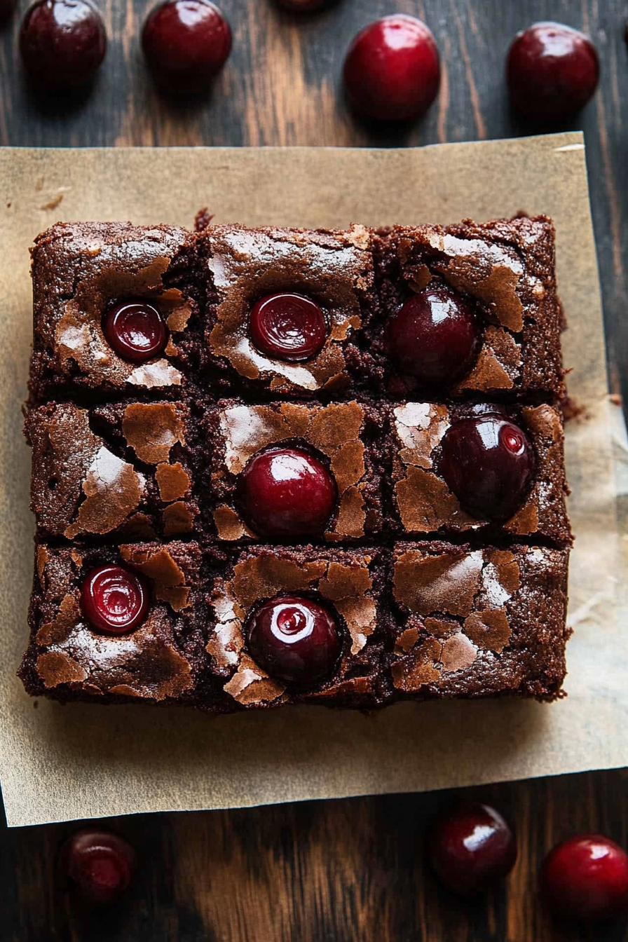 cherry brownies
