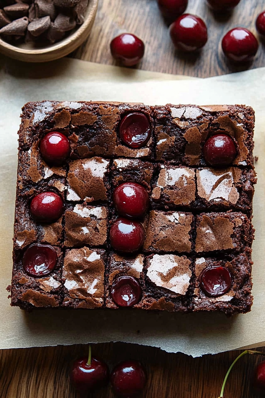 cherry brownies
