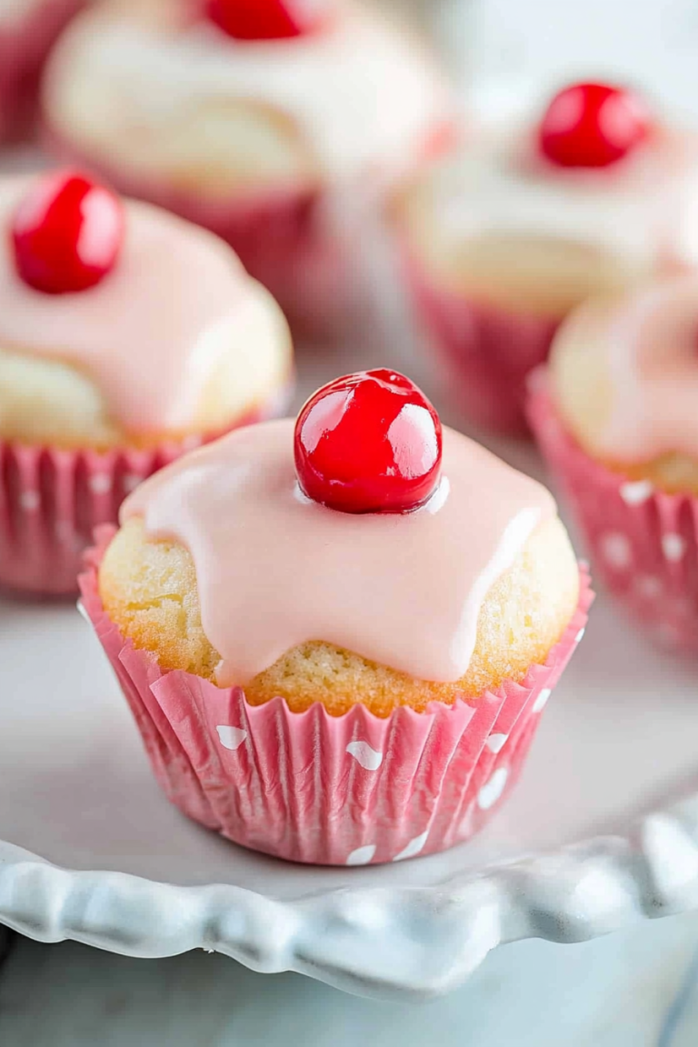 cherry cupcakes
