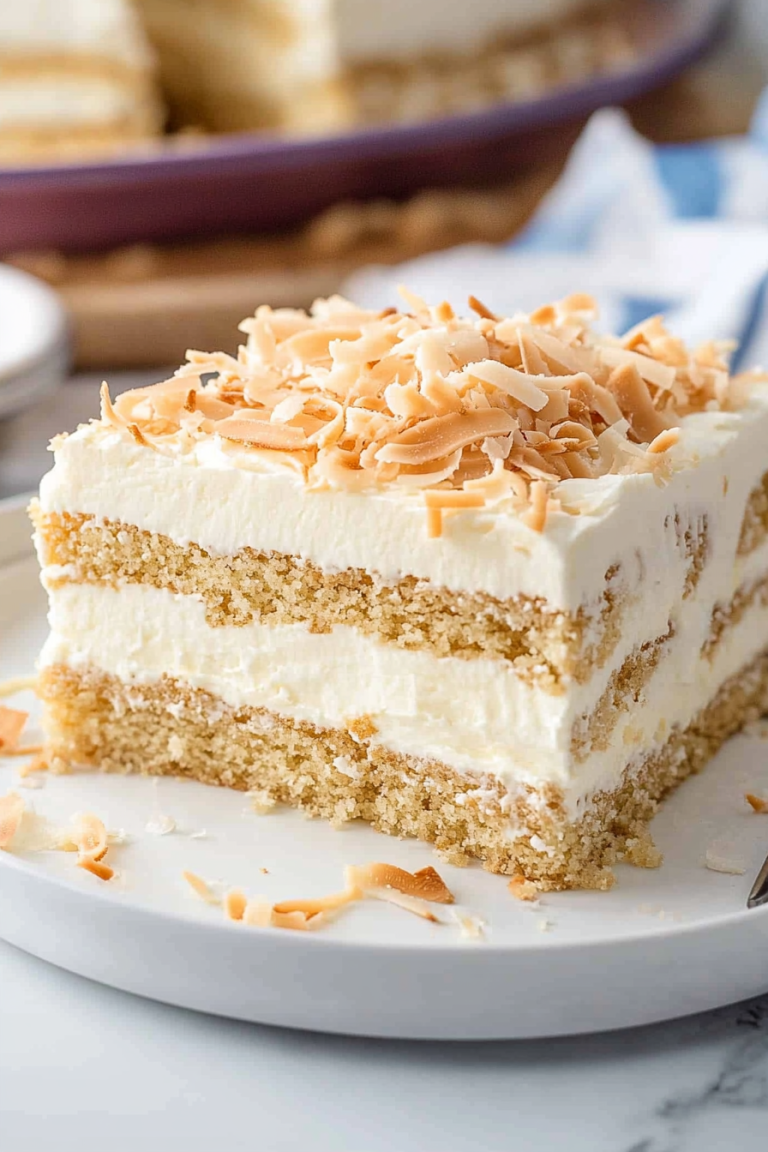coconut icebox cake