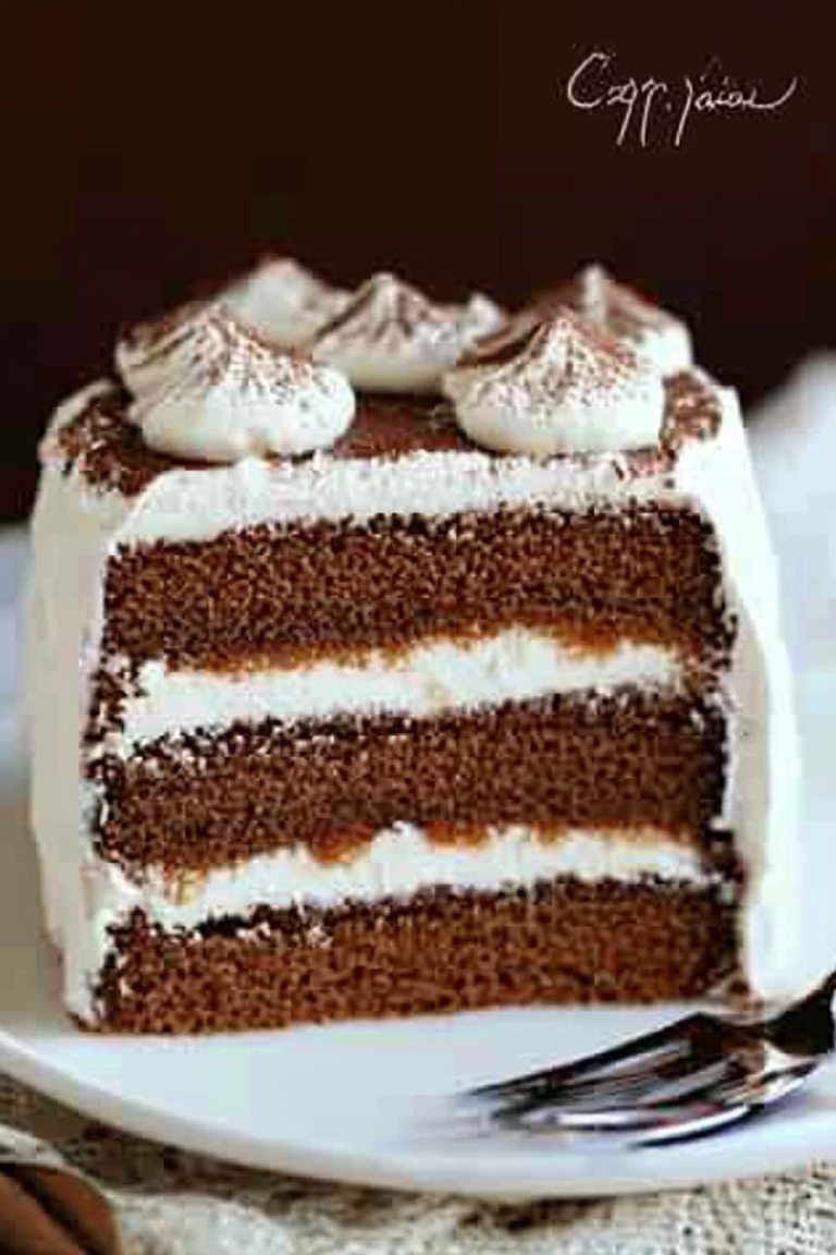 coffee cream cake