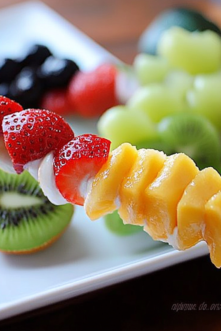 fruit skewers