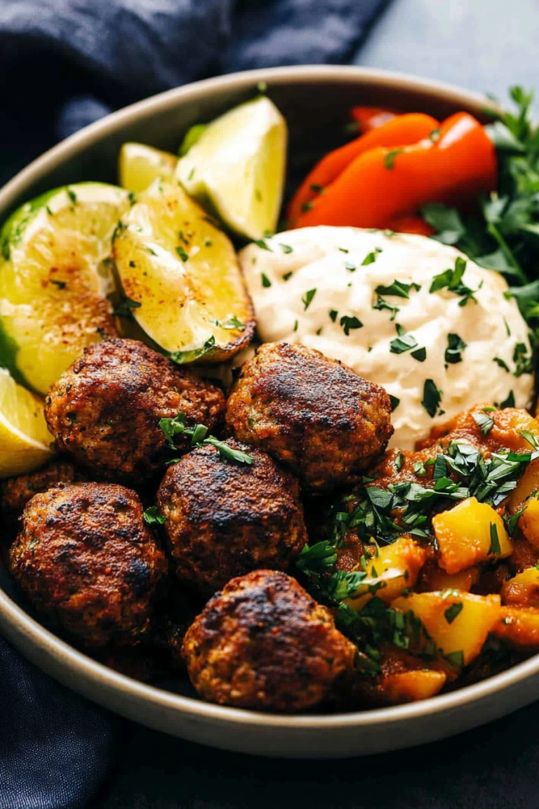 harissa meatballs