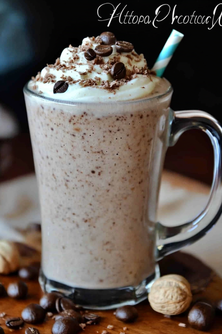 hazelnut coffee shake