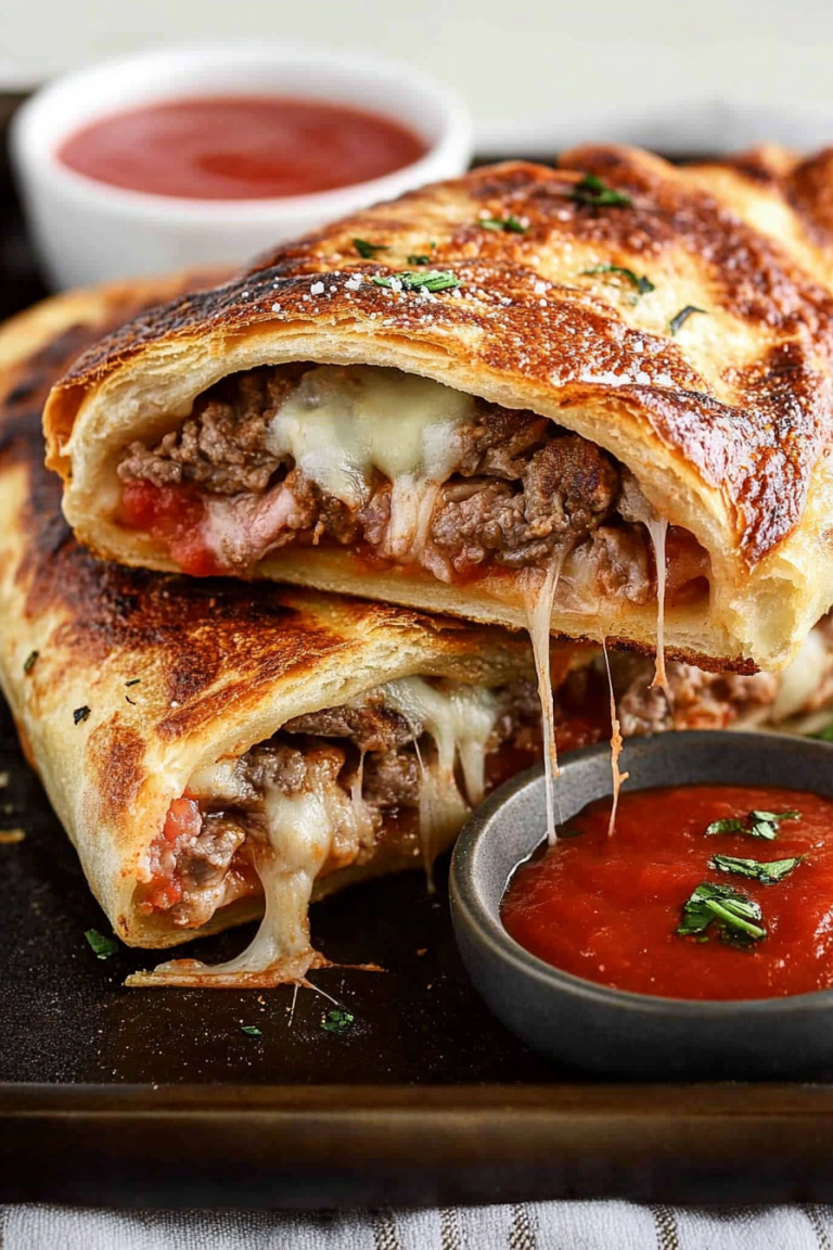 meat calzone